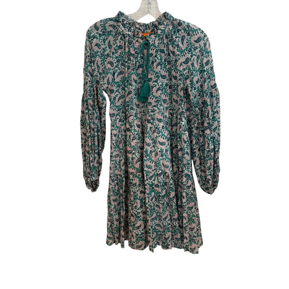 Oliphant balloon sleeve short dress